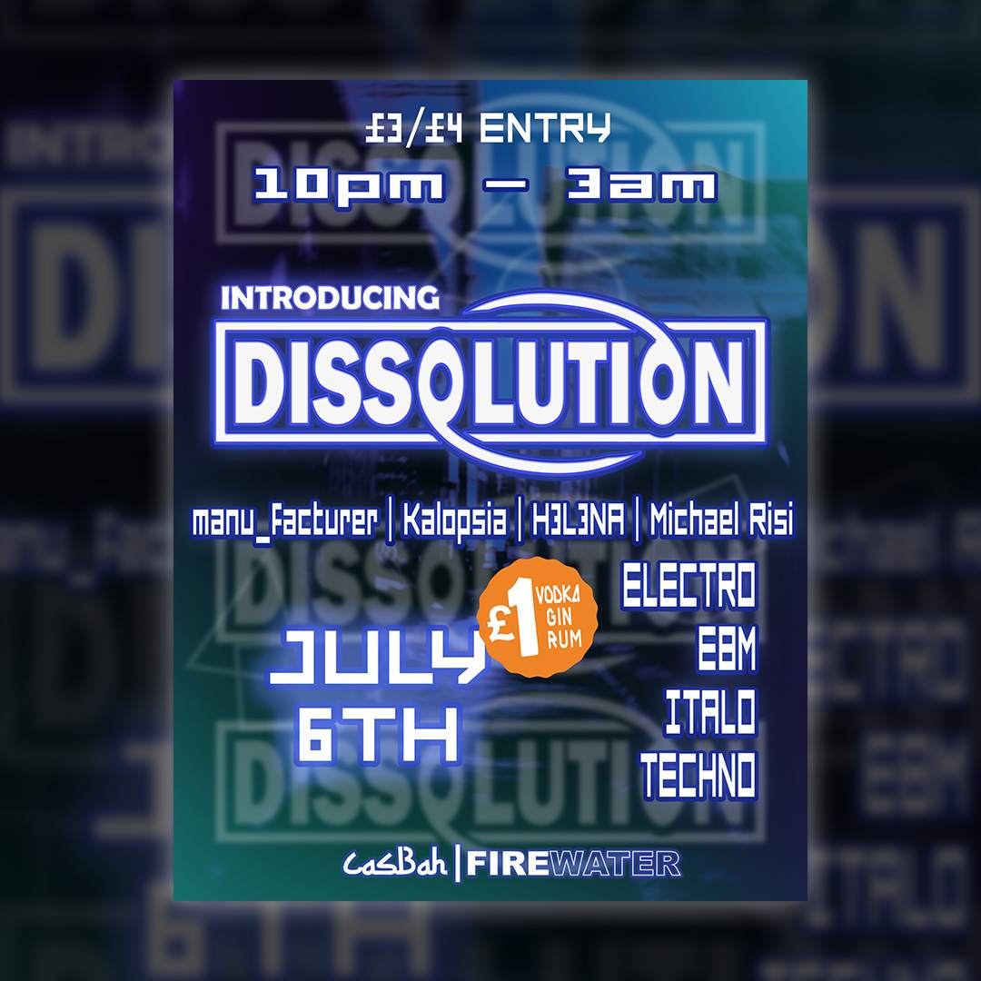 Dissolution at Firewater, Glasgow