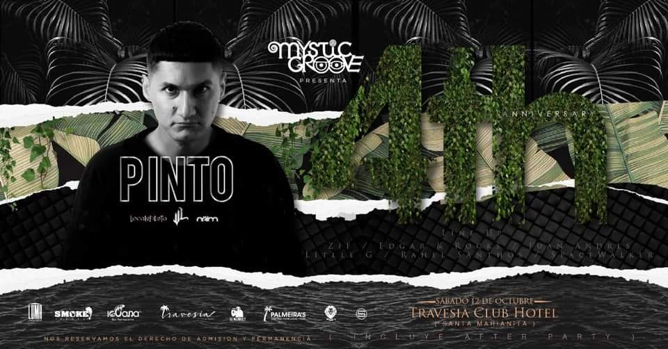 Mystic Groove 4th Anniversary Ft Pinto (Vatos Locos) - Página trasera
