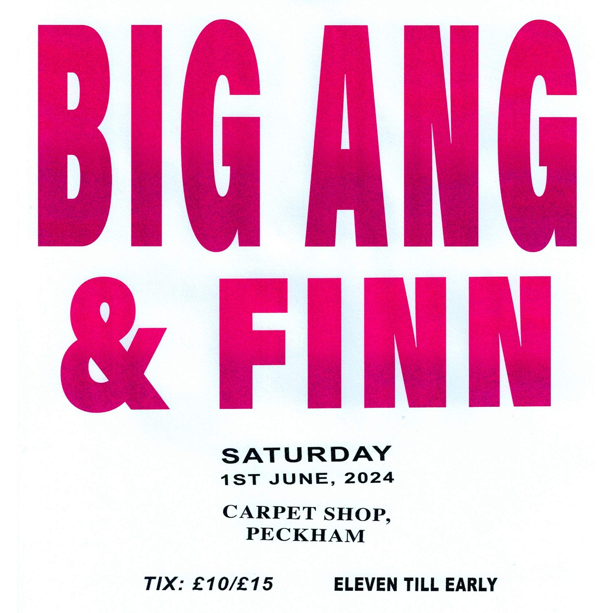 Big Ang & Finn - Página frontal