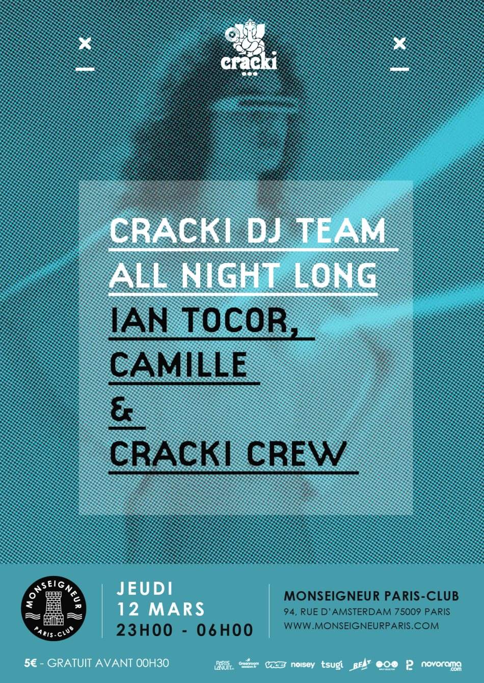 Cracki DJ Team with Ian Tocor, Camille & Cracki Crew - Página frontal