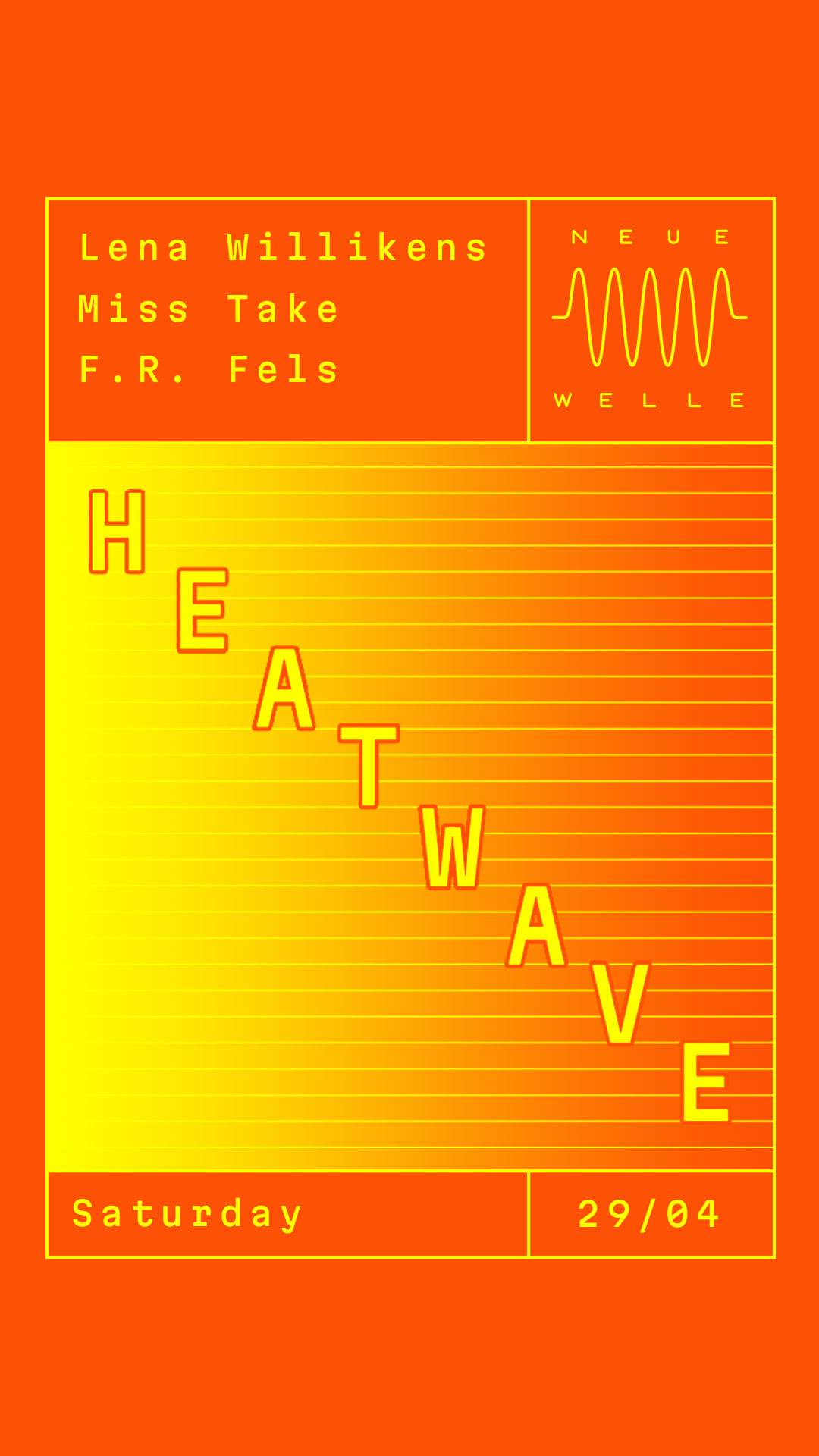 HEATWAVE - Página frontal