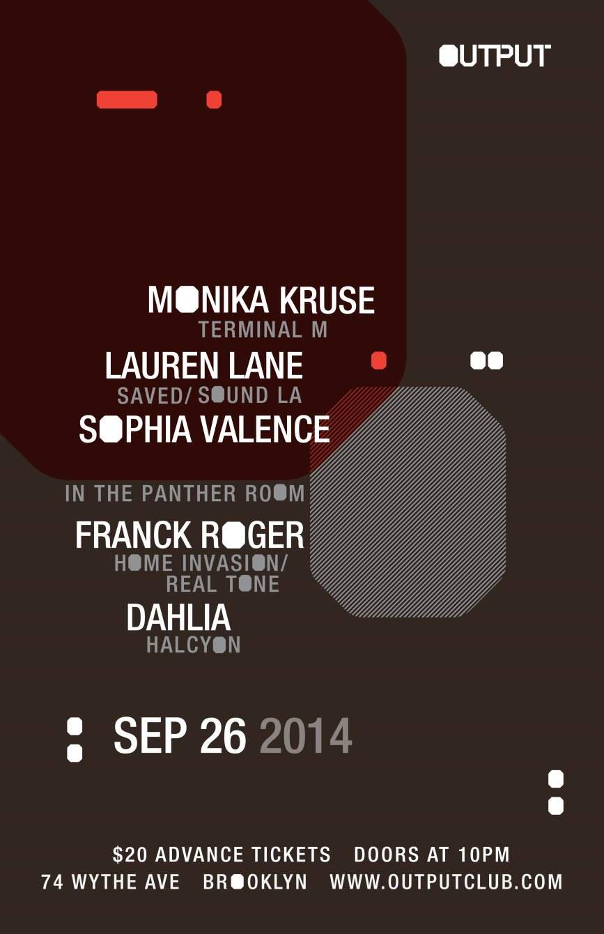Monika Kruse/ Lauren Lane/ Sophia Valence with Franck Roger/ Dahlia - Página frontal