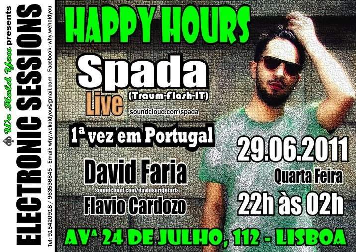 Spada [traum-Flash-It] . 1st Time In Portugal - フライヤー表