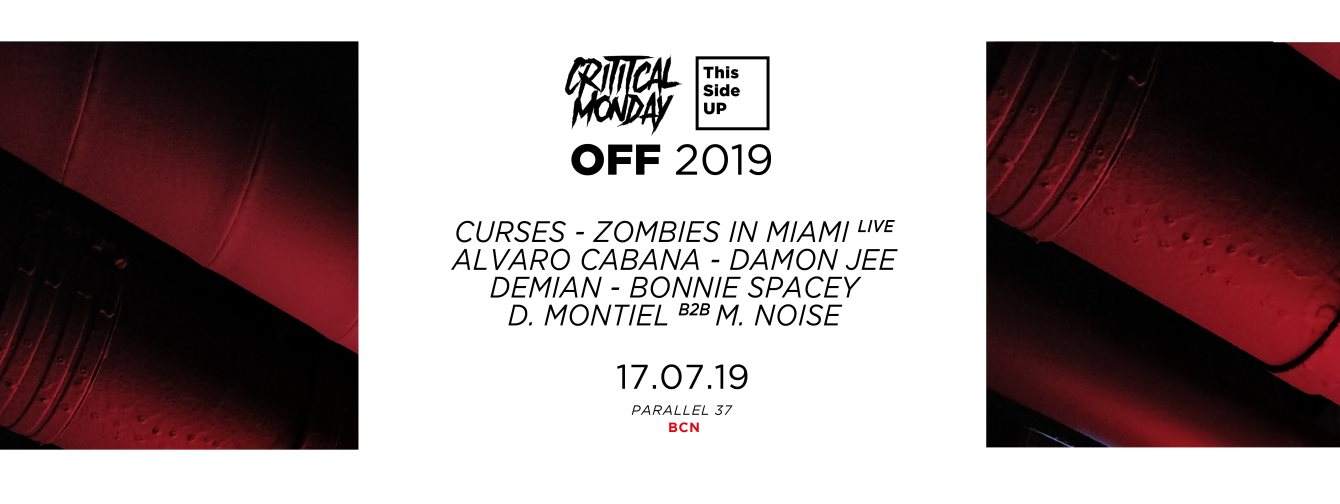 OFF 2019 - Critical Monday Showcase @This Side UP - フライヤー表