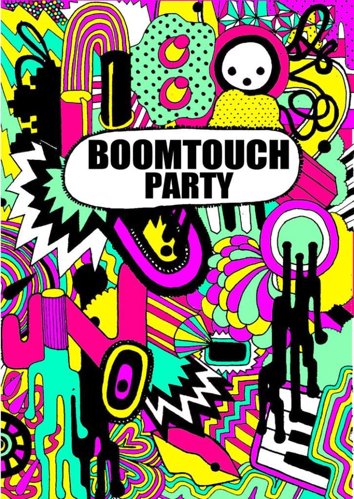 French Clubbing Invite Boomtouch Party: The Beatangers, Malikk, Adam Polo & B.I.M - フライヤー表