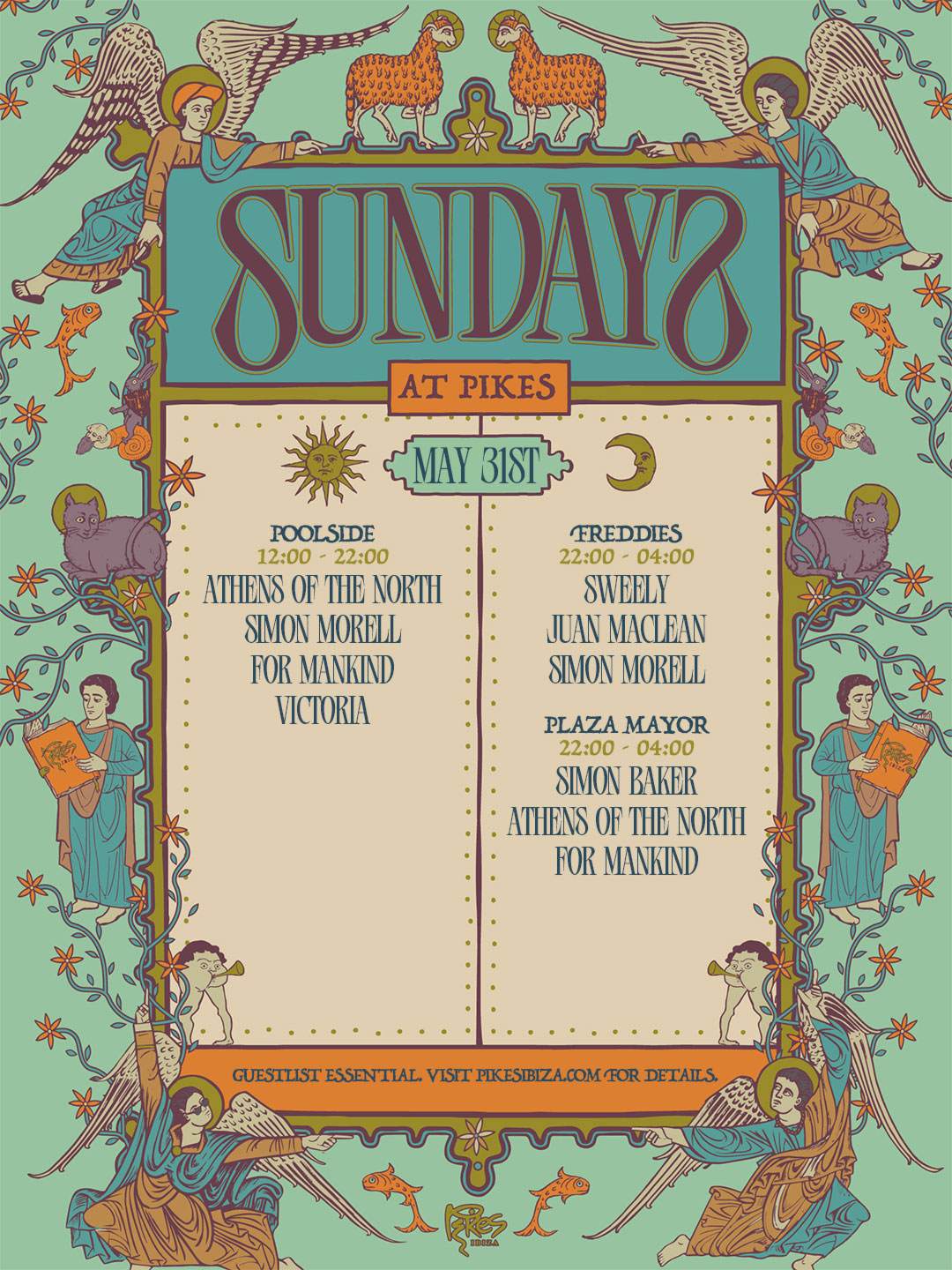 Sunday at Pikes