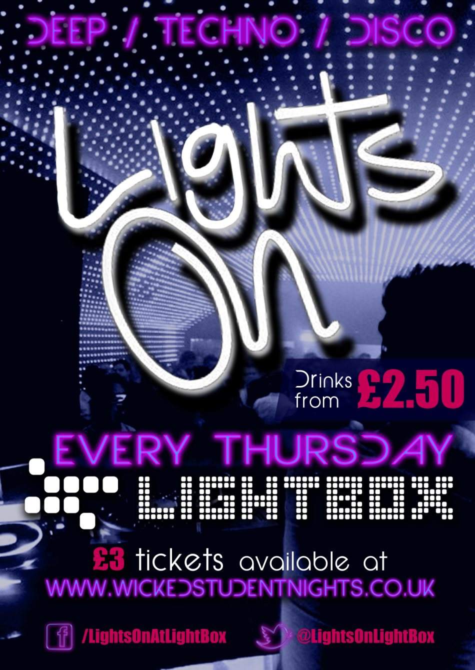 Lights On - (You Can Pay On The Door Until 3am) - Página trasera