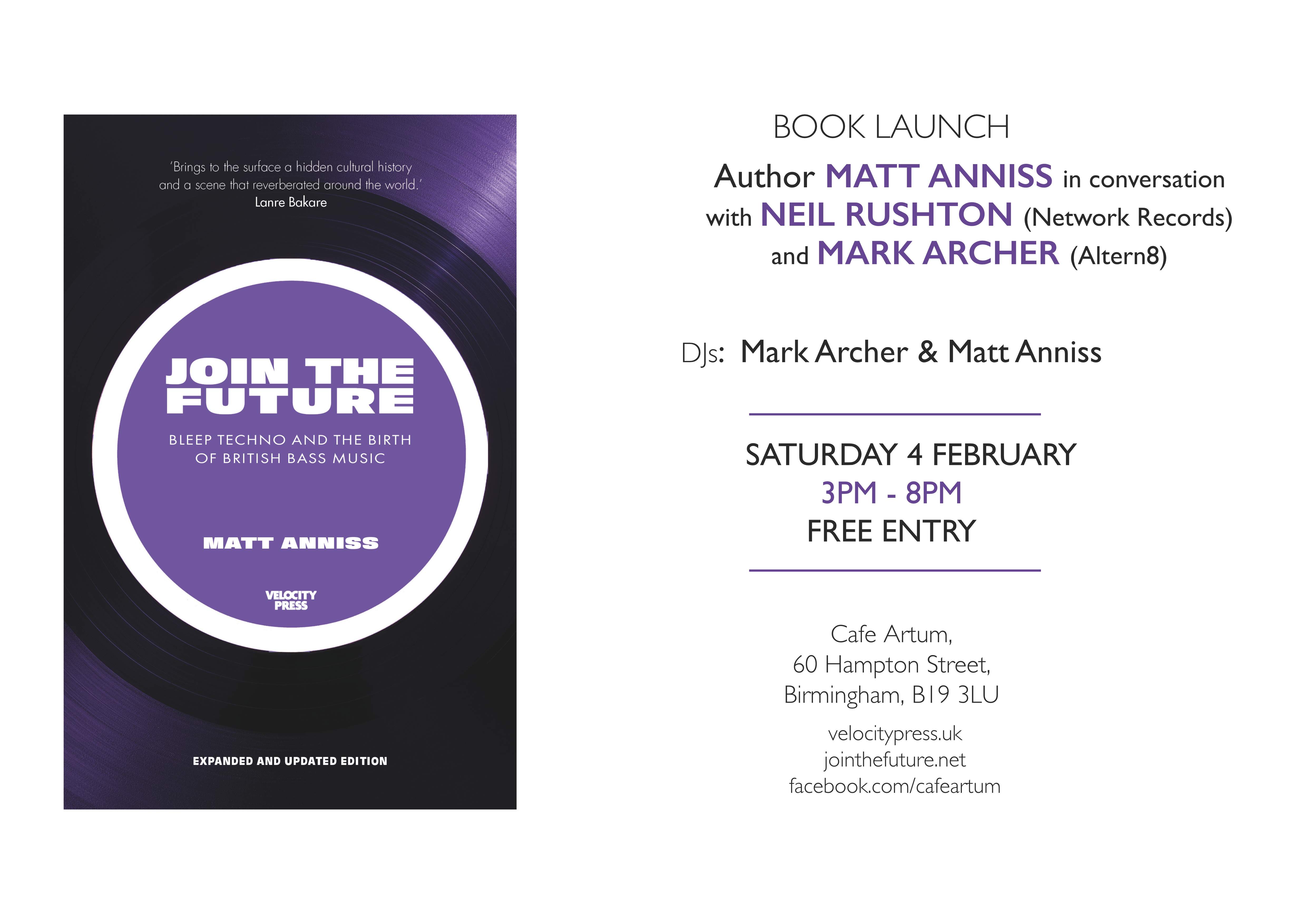 'Join The Future' Book (Re-)Launch - Página frontal