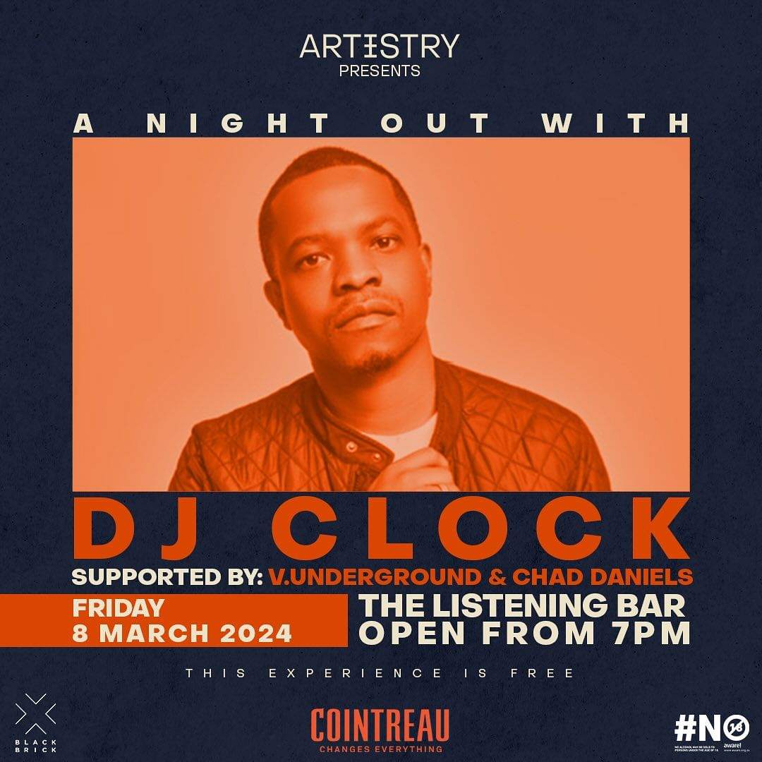 A Night Out with DJ Clock bei Artistry, Johannesburg