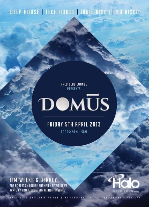 Domus - フライヤー表