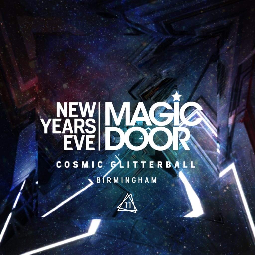 Magic Door - Cosmic Glitterball NYE - フライヤー裏
