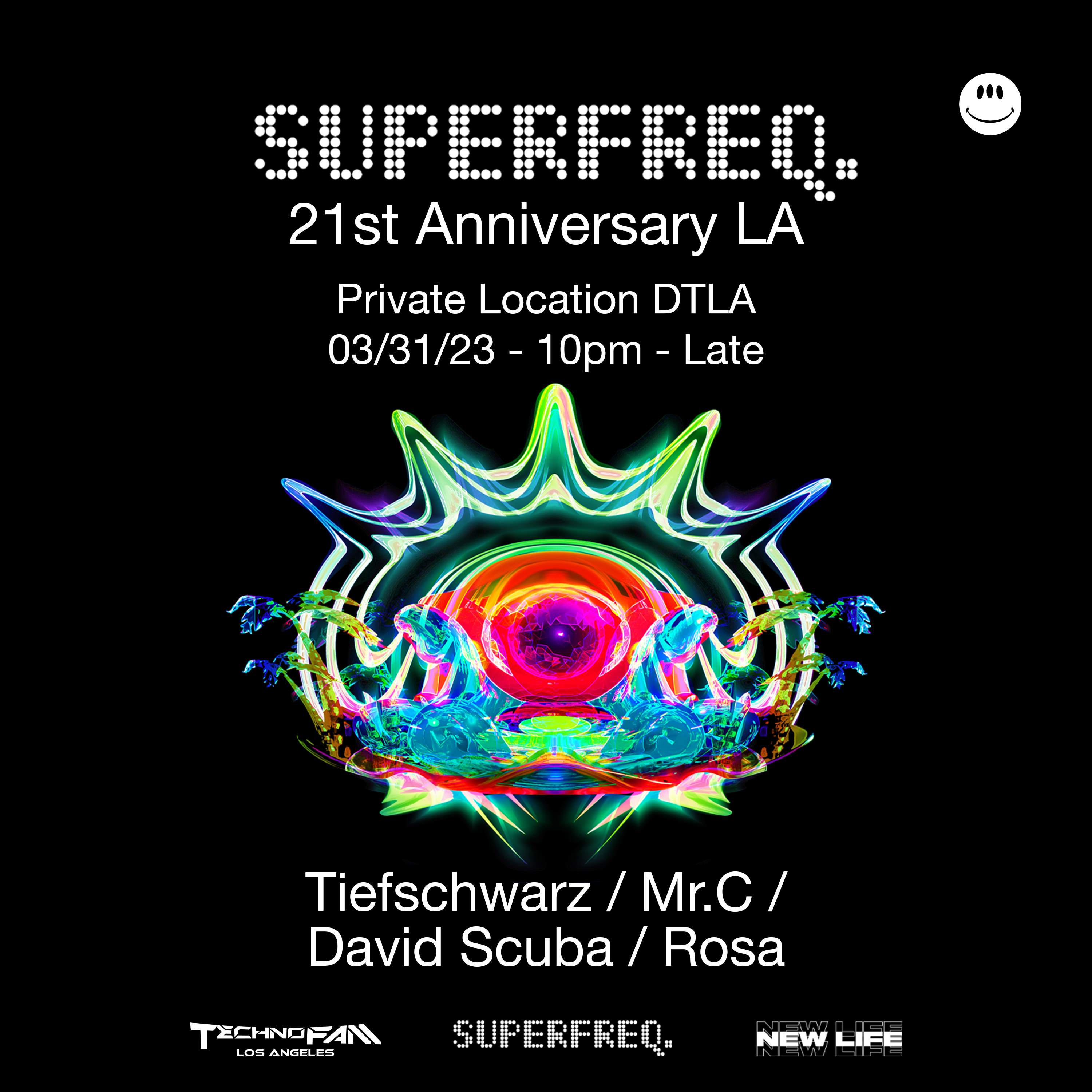 Superfreq 21st Anniversary ft Tiefschwarz - Página frontal