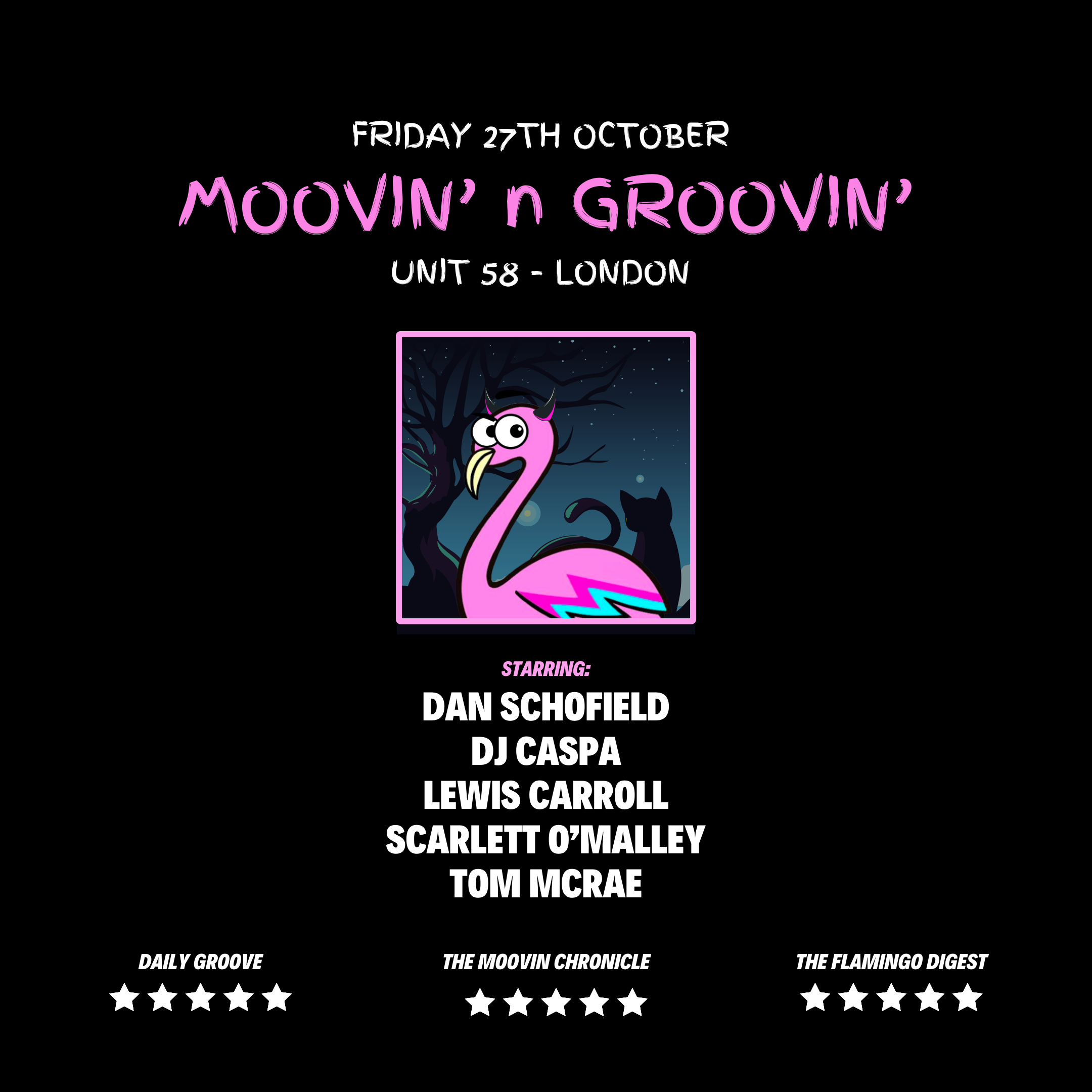 Moovin n Groovin Halloween at Unit 58, London