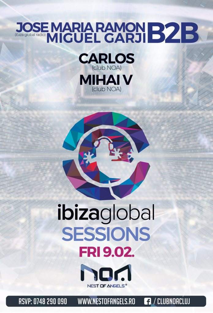 Ibiza Global Session - Jose Maria Ramon B2B Miguel Garji bei Noa Club ...