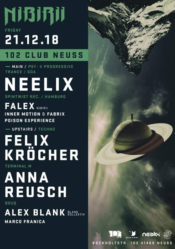 Neelix, Felix Kröcher, Anna Reusch - フライヤー表