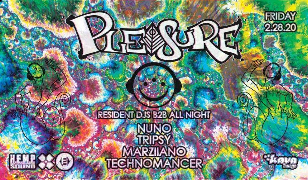 Pleasure: Resident Night - フライヤー表