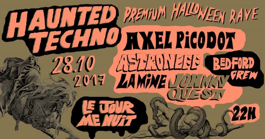 Haunted Techno - Premium Halloween Rave - Página frontal