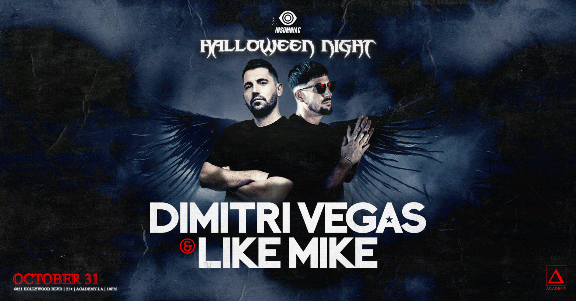 Dimitri Vegas & Like Mike - フライヤー表