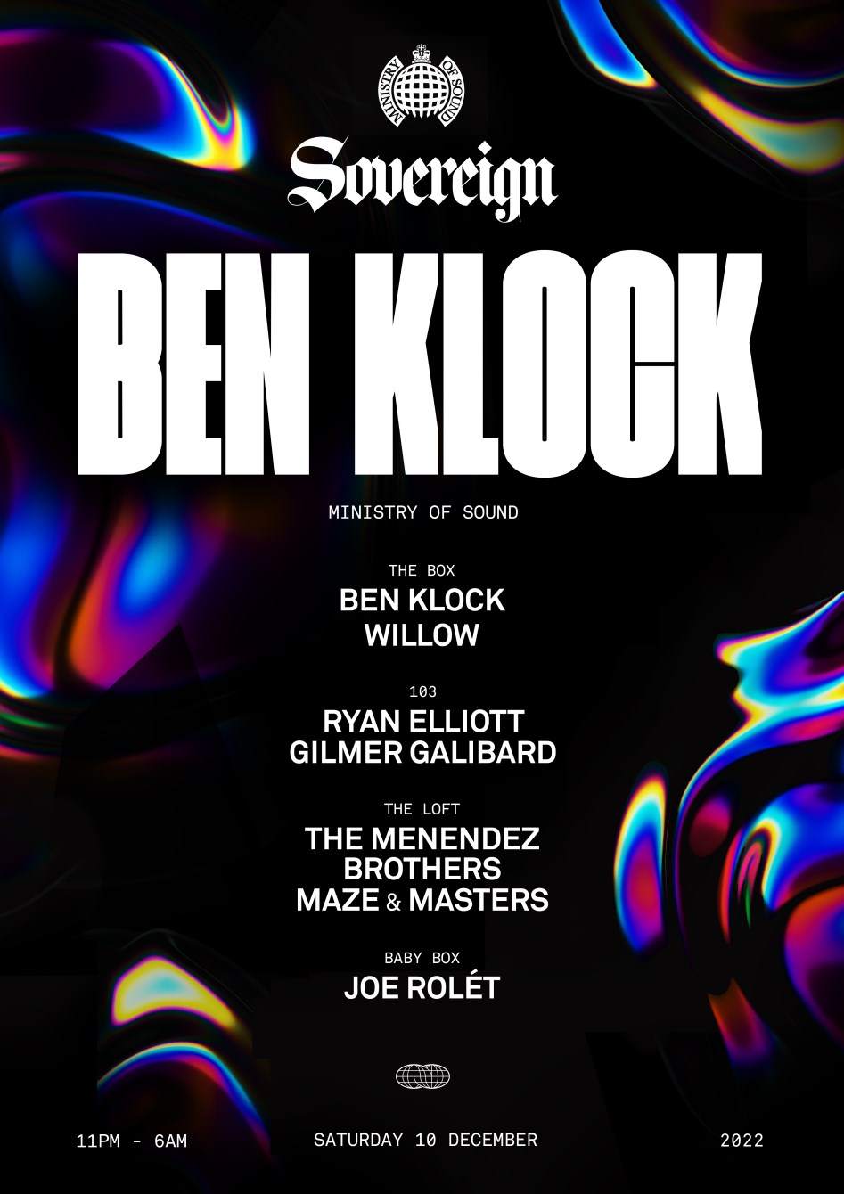 Sovereign presents Ben Klock - Página frontal