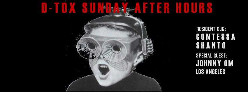 D-TOX Sunday After Hours (Mondays 2AM-7AM) - Página frontal