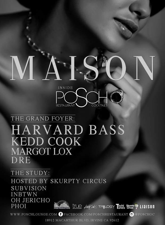 Maison Feat. Harvard Bass, Kedd Cook, Margot Lox & Dre - Página frontal