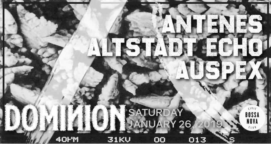Dominion: Antenes, Altstadt Echo, Auspex - Página frontal