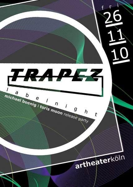 Trapez Release Party - フライヤー表