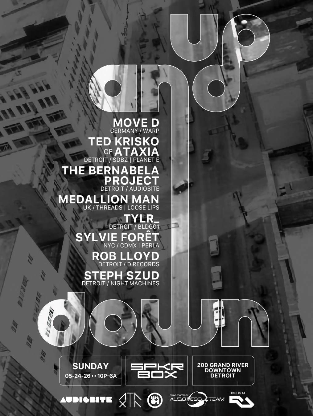 Up & Down feat. Move D at Spkrbox, Detroit