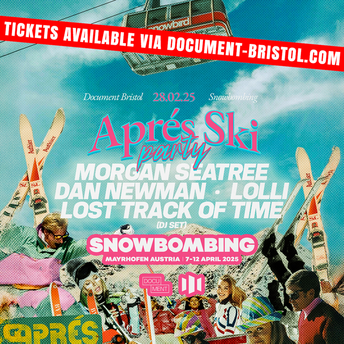 Snowbombing presents Bristol Après Ski Party em Document Bristol 