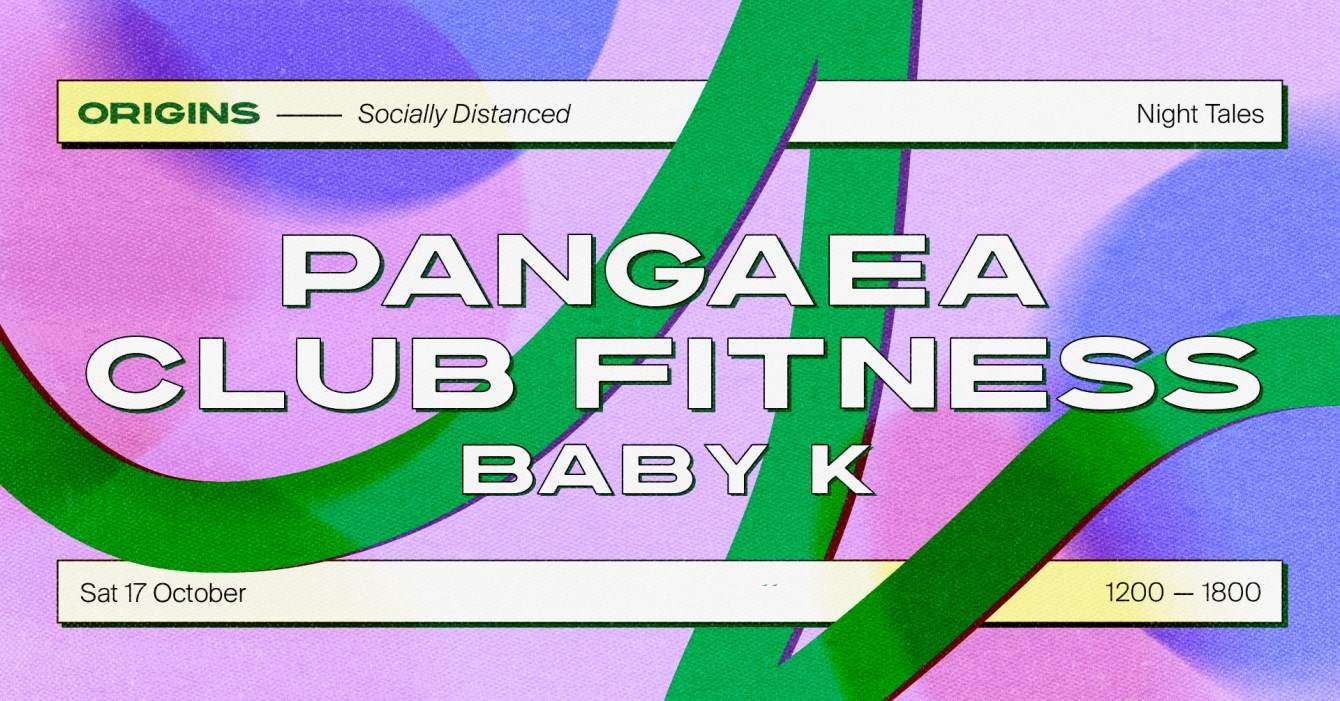 Origins: Pangaea + Club Fitness + Baby K - Página frontal