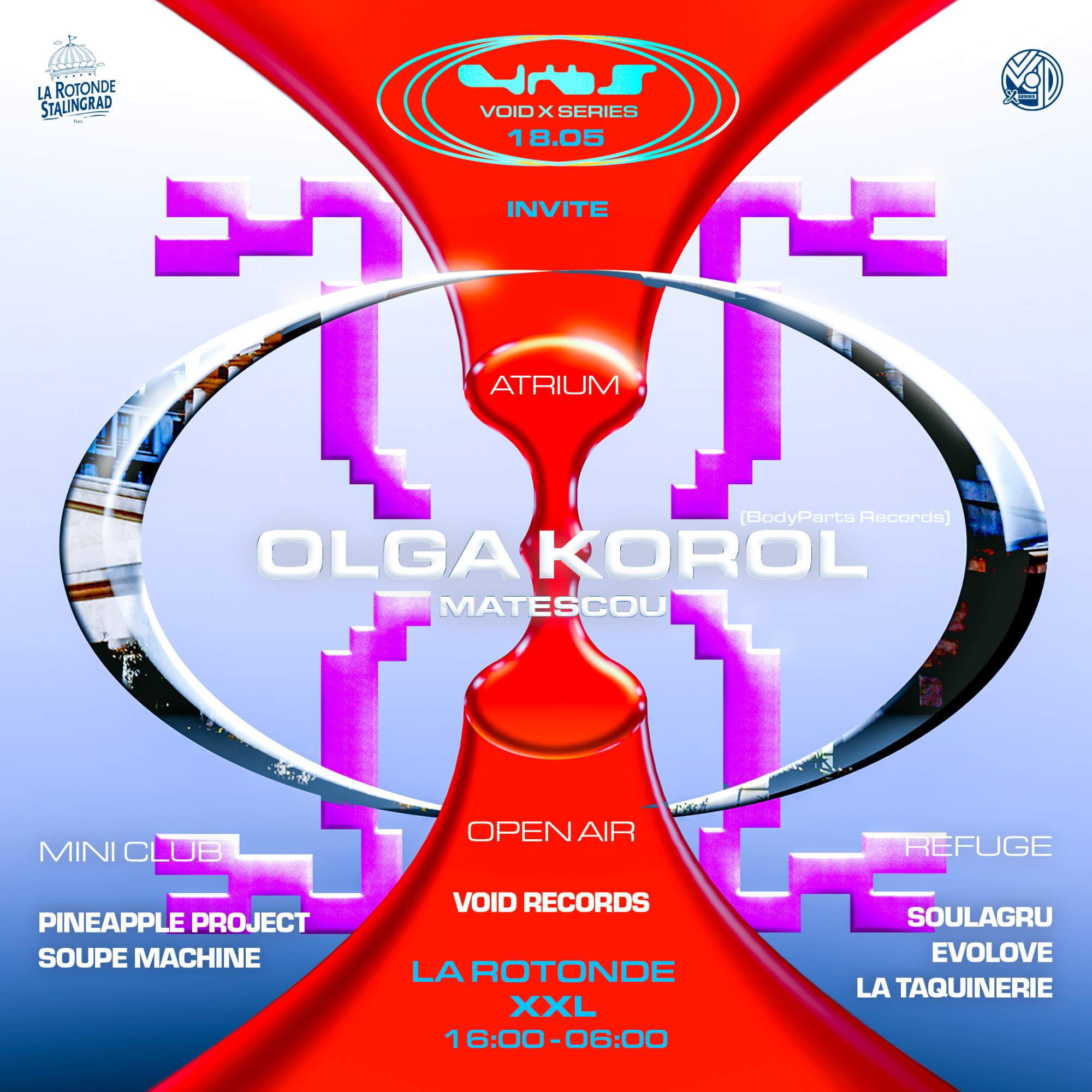 Rotonde XXL & Open Air: VXS invite Olga Korol & friends - Página frontal