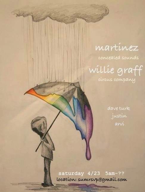 SUM Showers w. Martinez, Willie Graff & More (Afterhours) - Página frontal