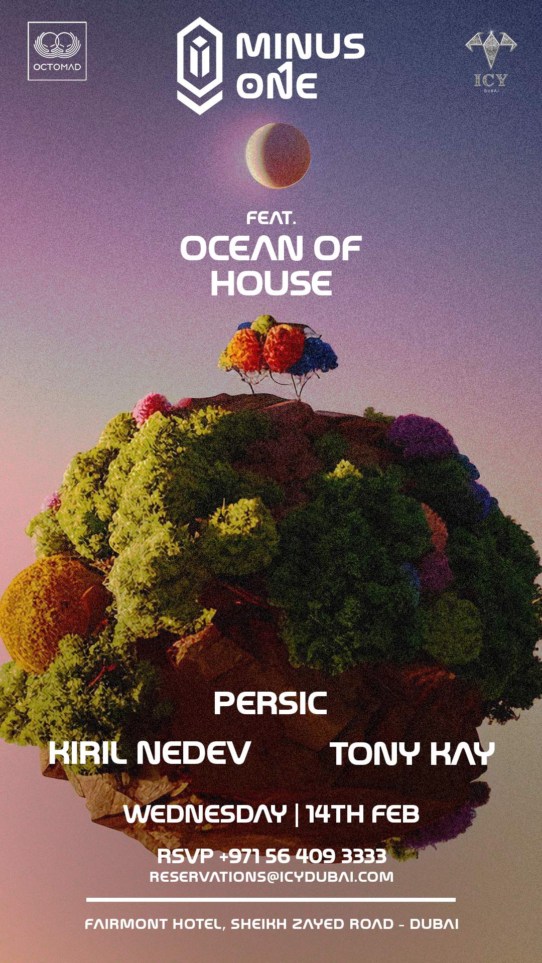 MINUS ONE x Ocean of House - Página frontal