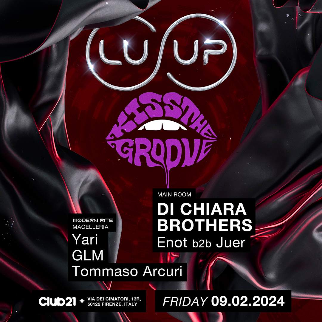 LUUP with Di Chiara Brothers - フライヤー表