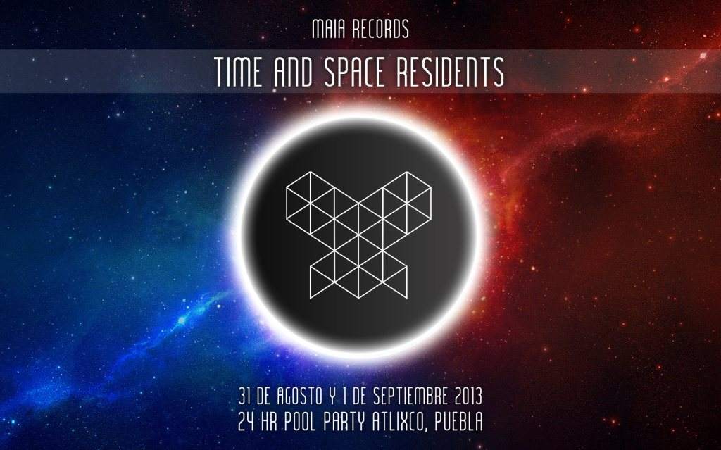 Time and Space Residents  - フライヤー表