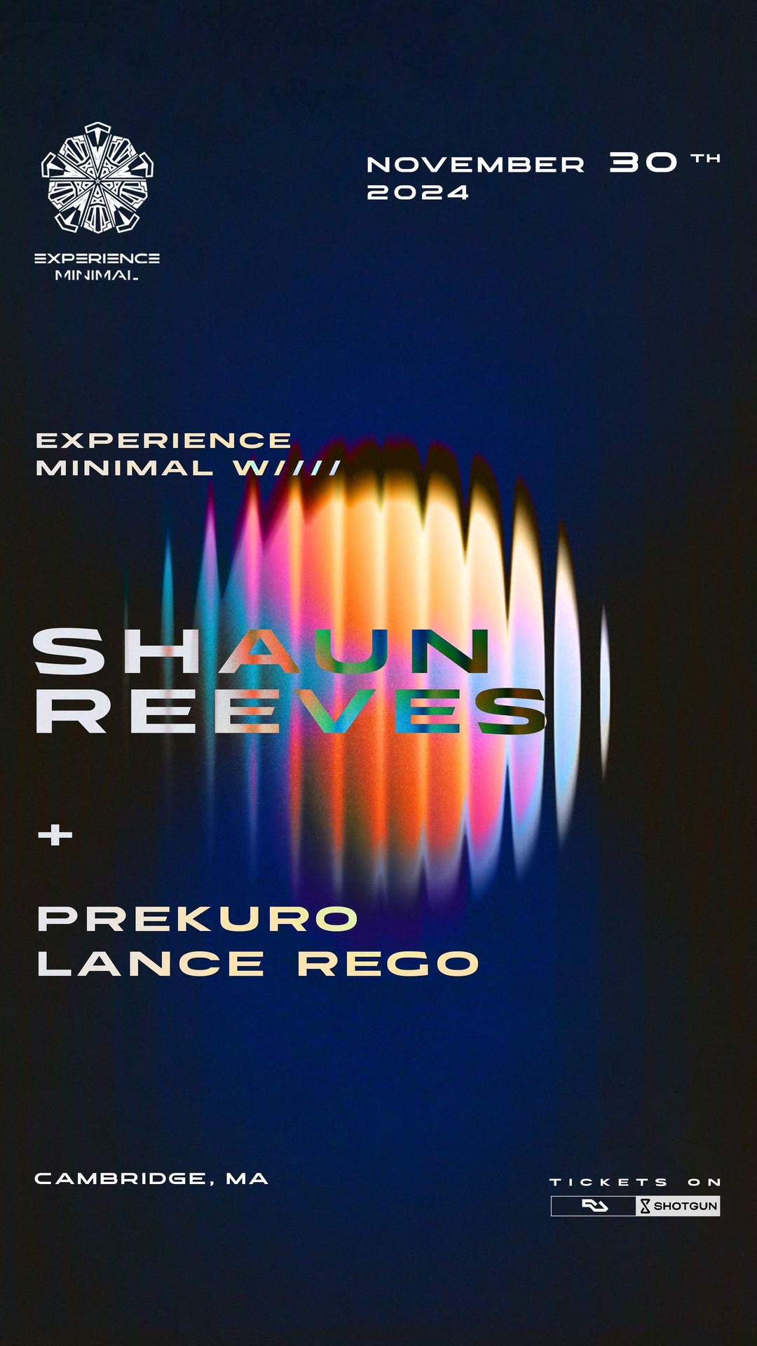 Experience Minimal W/ Shaun Reeves at The Lower Level, Boston