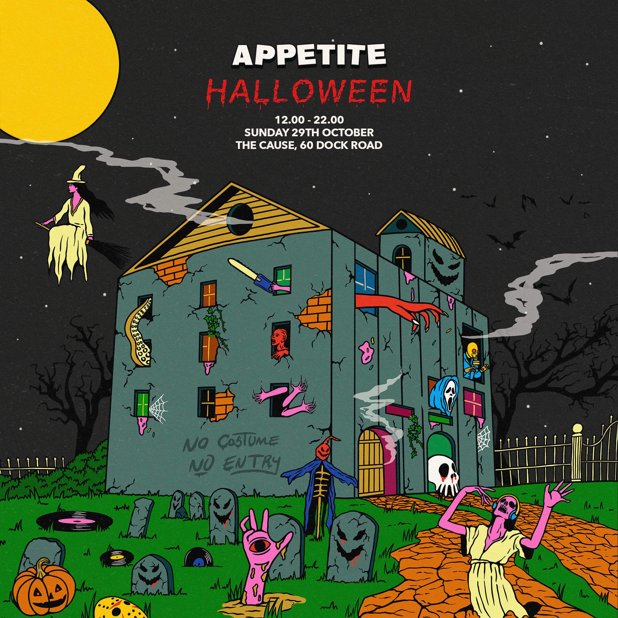 Appetite' Halloween - フライヤー表