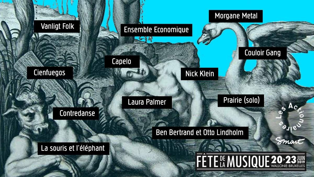 Fête de la Musique: Les Actionnaires 3 Days Festival - フライヤー表