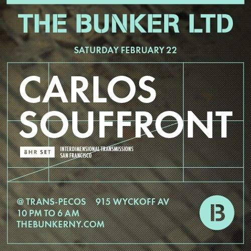 The Bunker Limited with Carlos Souffront - Página trasera