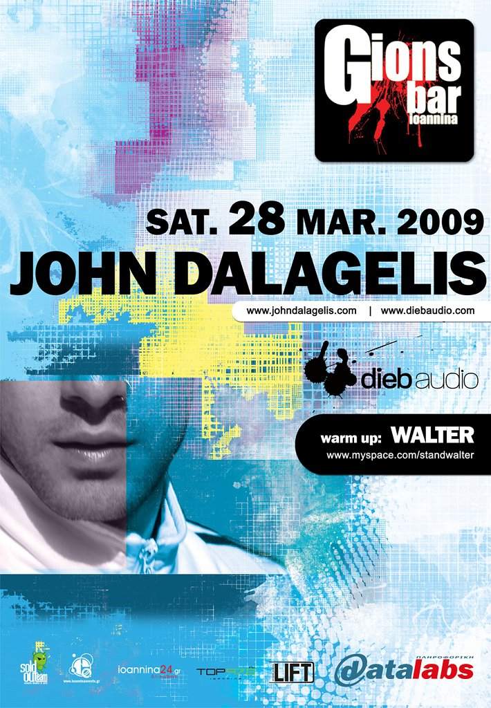 John Dalagelis (Monthly Residence) - フライヤー表