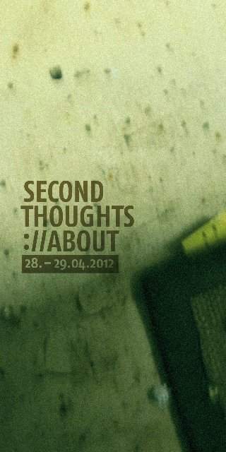 Second Thoughts ://About Goes On. - Página frontal