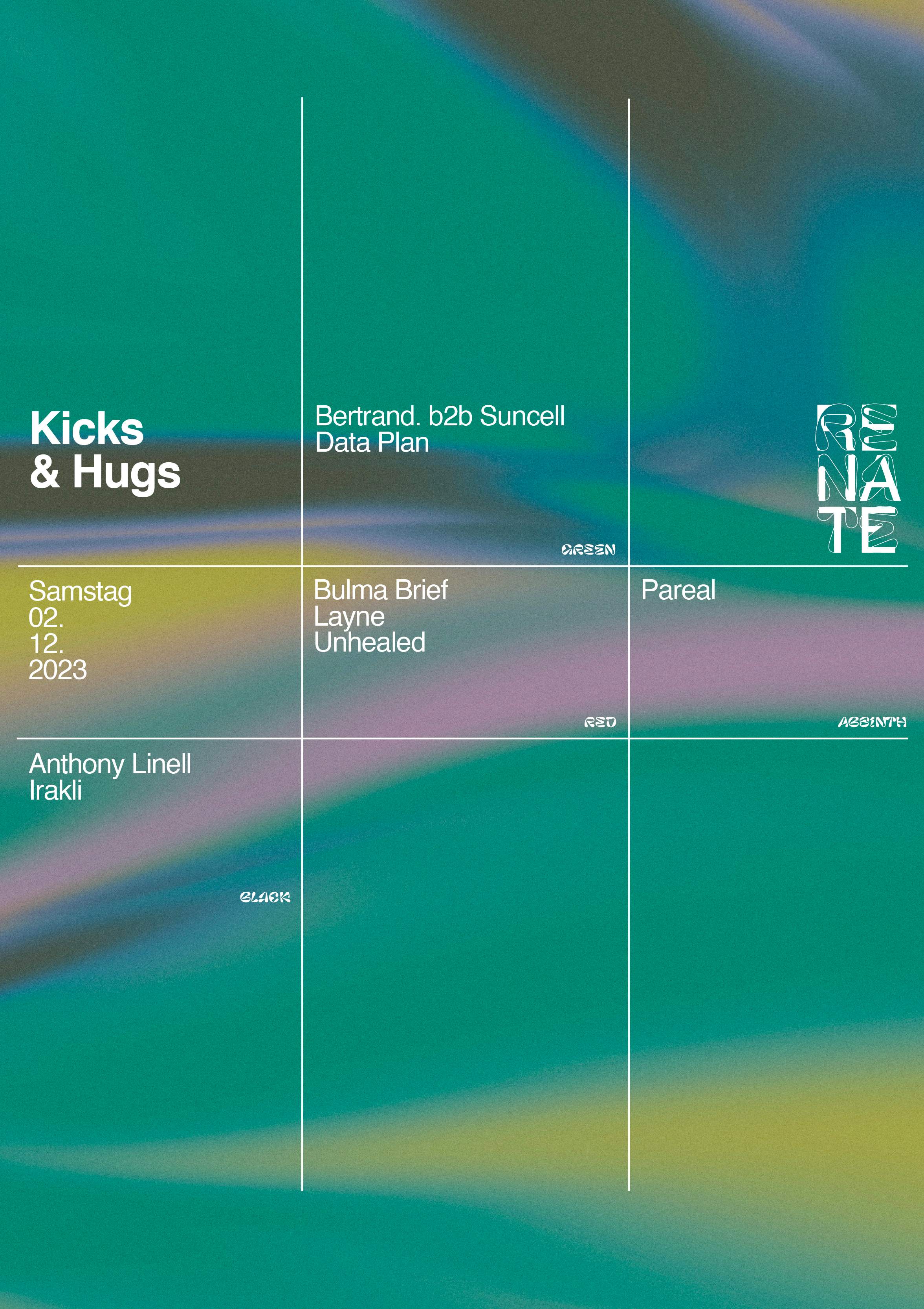 Kicks & Hugs - Página frontal