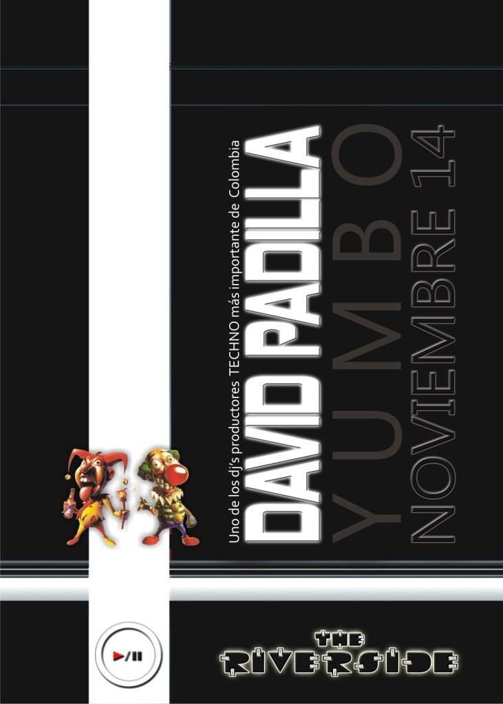 The Riverside present David Padilla - フライヤー表