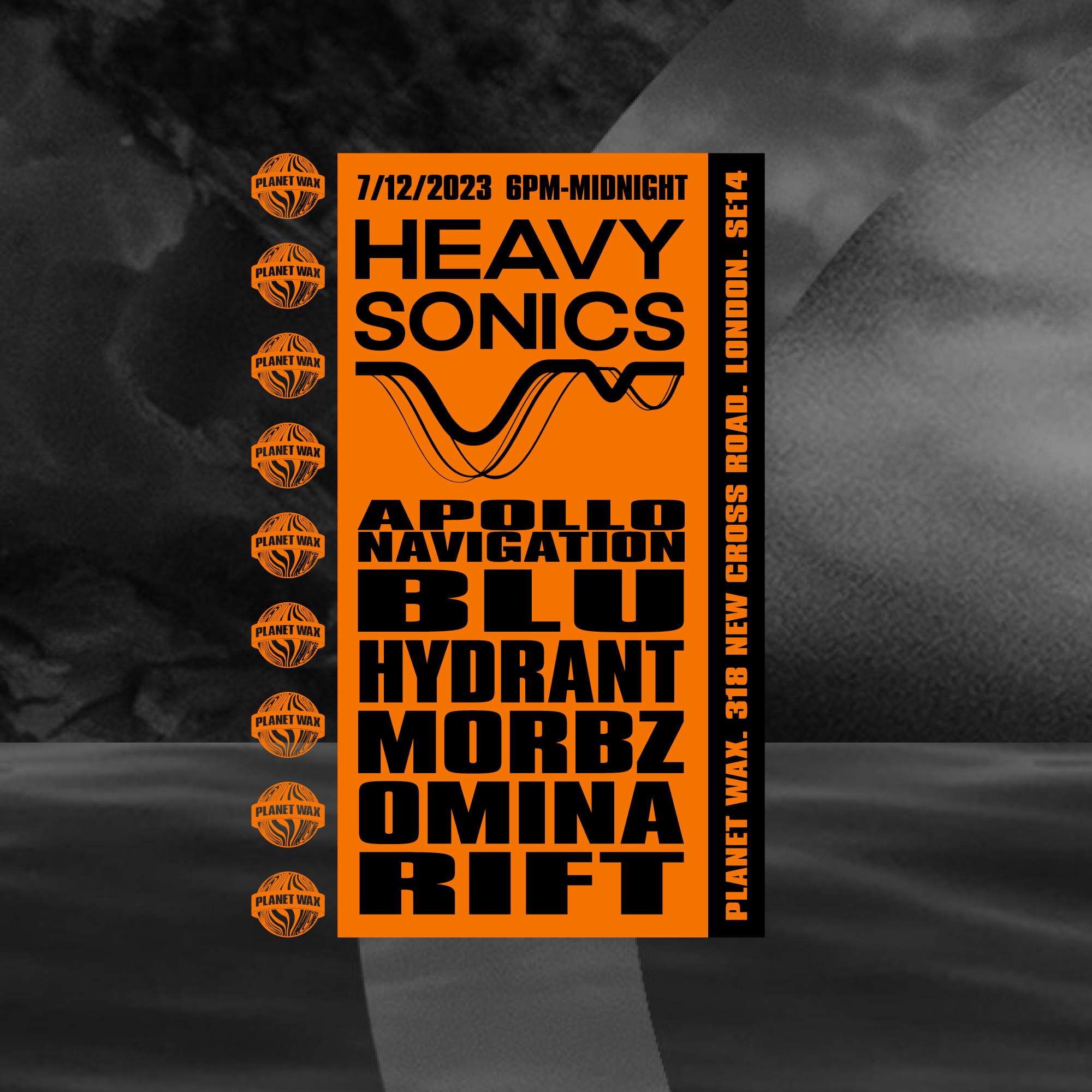 Heavy Sonics - Página frontal