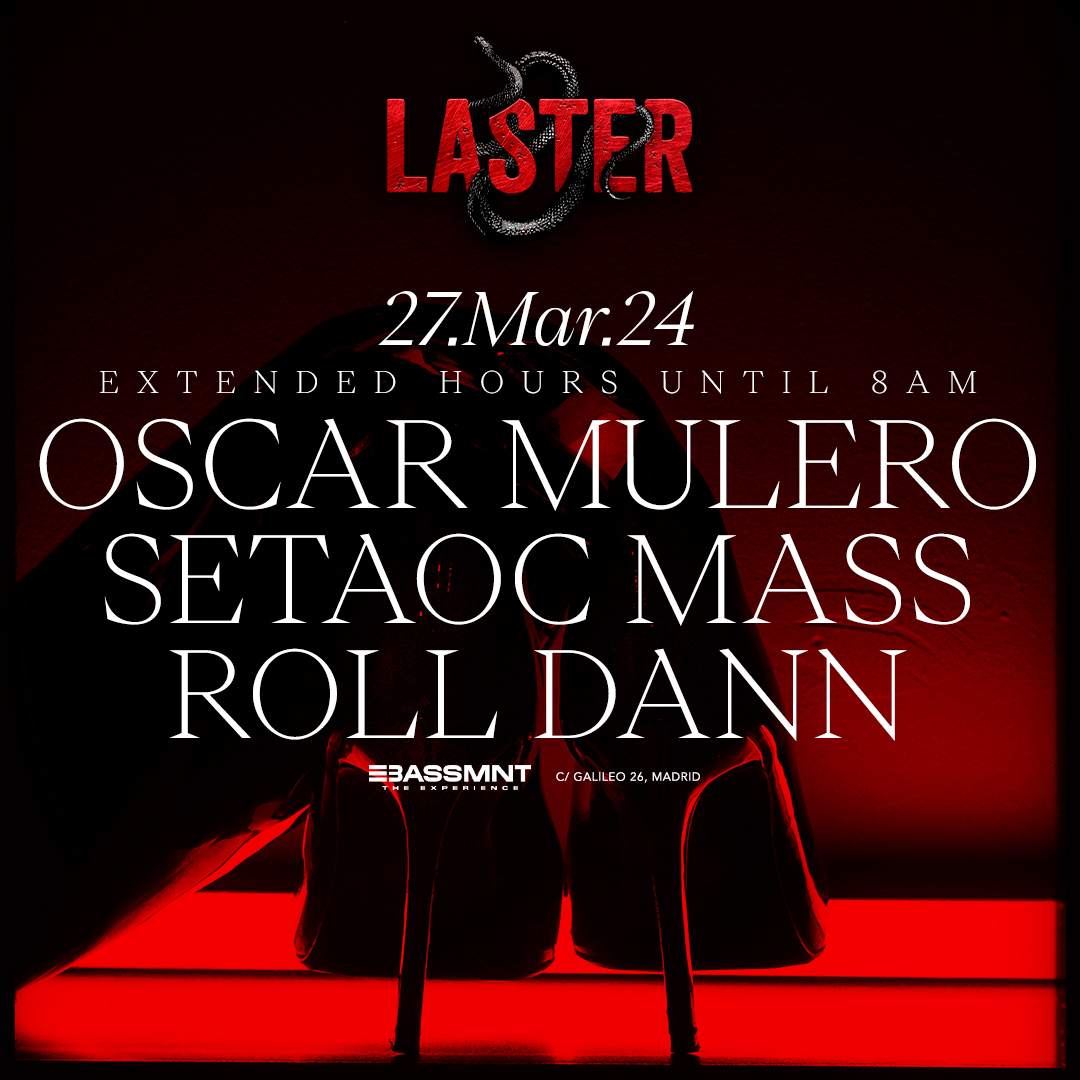 Laster Club vol. XLVIII - Oscar Mulero, Setaoc Mass & Roll Dann [EXTENDED HOURS TILL 8AM] - Página trasera