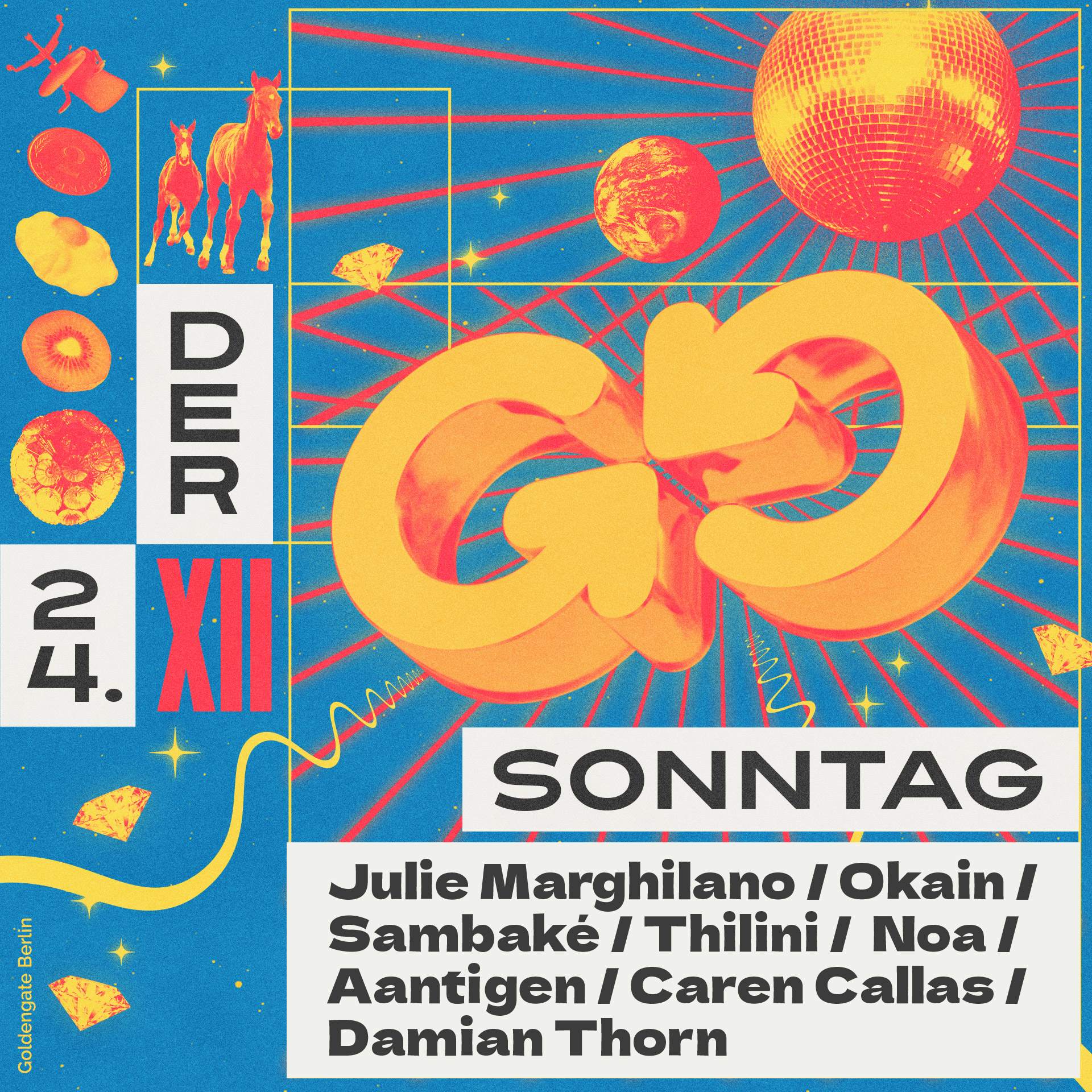 Goldene Nacht at Golden Gate, Berlin