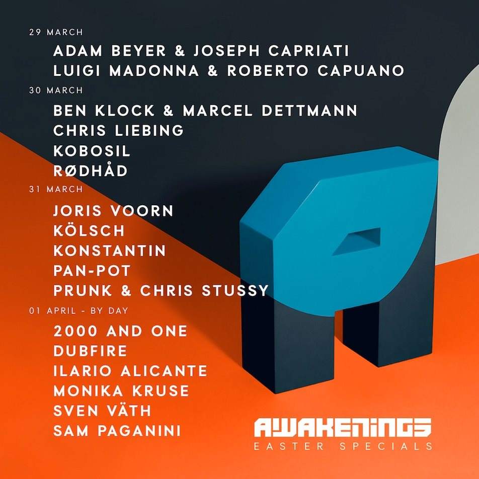 Awakenings Easter Special By Day - Página frontal
