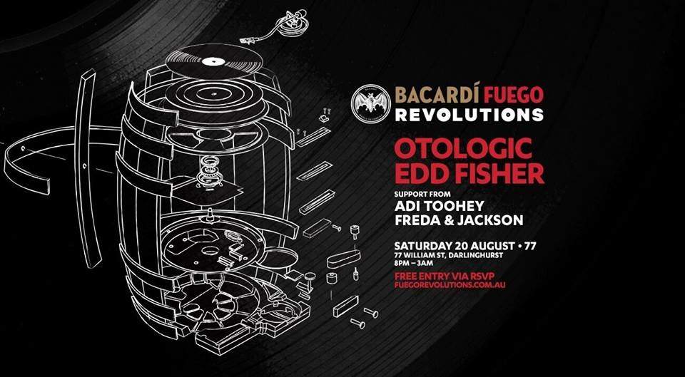 BACARDI Fuego Revolutions 04 with Edd Fisher // Otologic - Página frontal