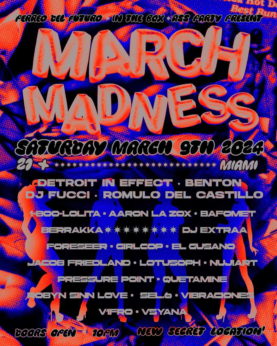 March Madness: Detroit In Effect, Dj Fucci, and 20+ other local artists - フライヤー表