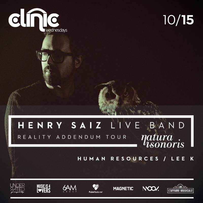 Clinic with Henry Saiz Full Live Band & Guests - Página frontal